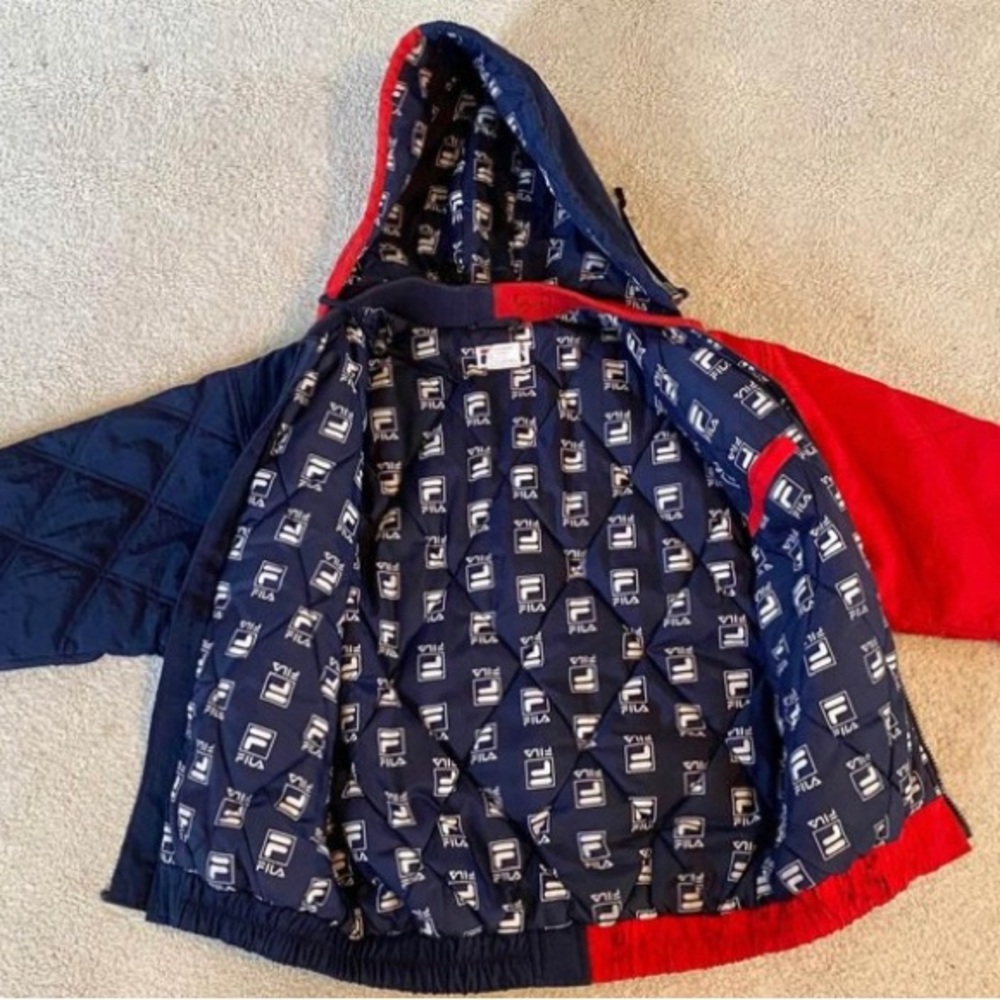 Fila Puffer Logo Jacket - Picture 3 of 5